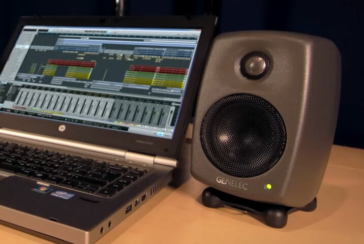 Genelec 8010A small studio monitor